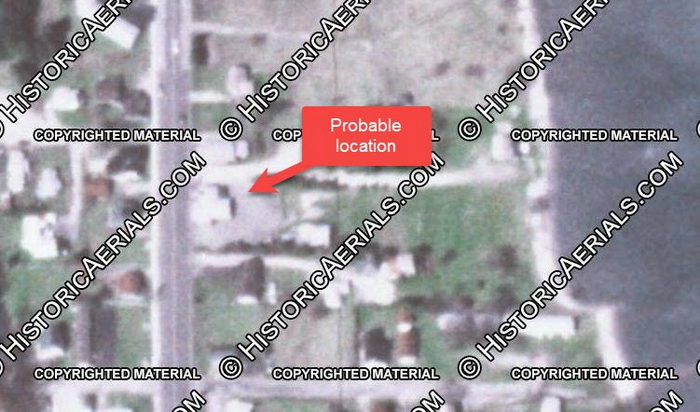 Blue Waters Restaurant (Viteks Restaurant) - 1981 Aerial